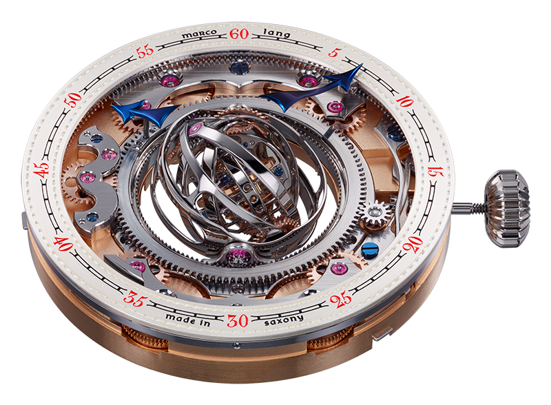 Marco Lang Seven Spheres Uhrwerk